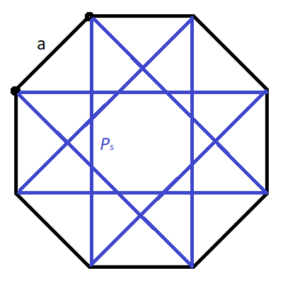 Medium diagonal octagon